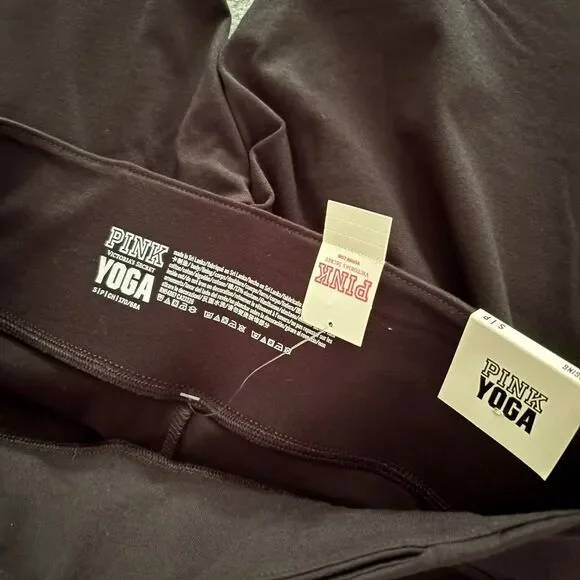 Victoria’s Secret PINK Silver Sequin Bling Skinny Pup Dog Leggings NWT Small HTF - Picture 5 of 6